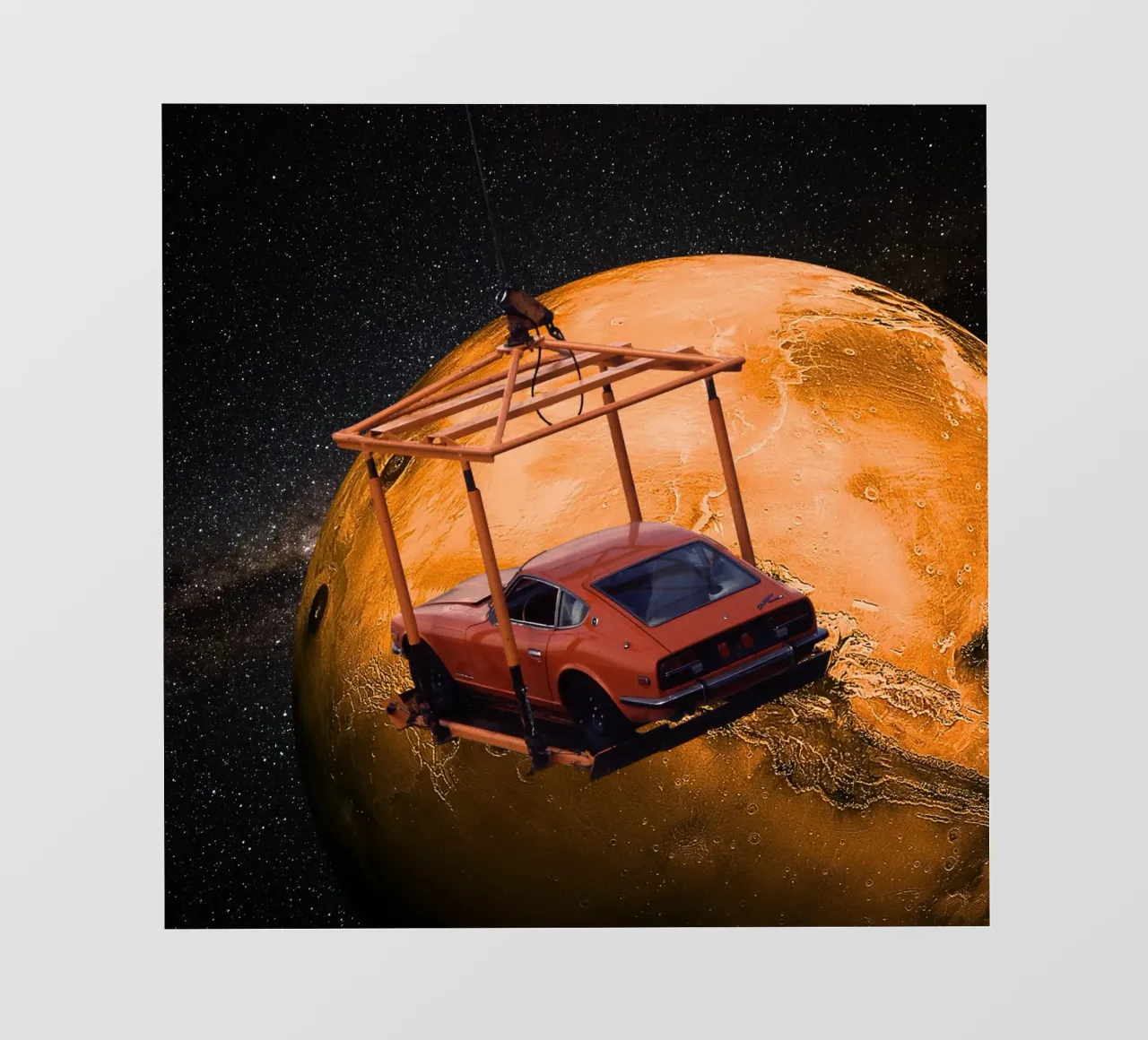 Space road trip backlit film by PicturaCollage