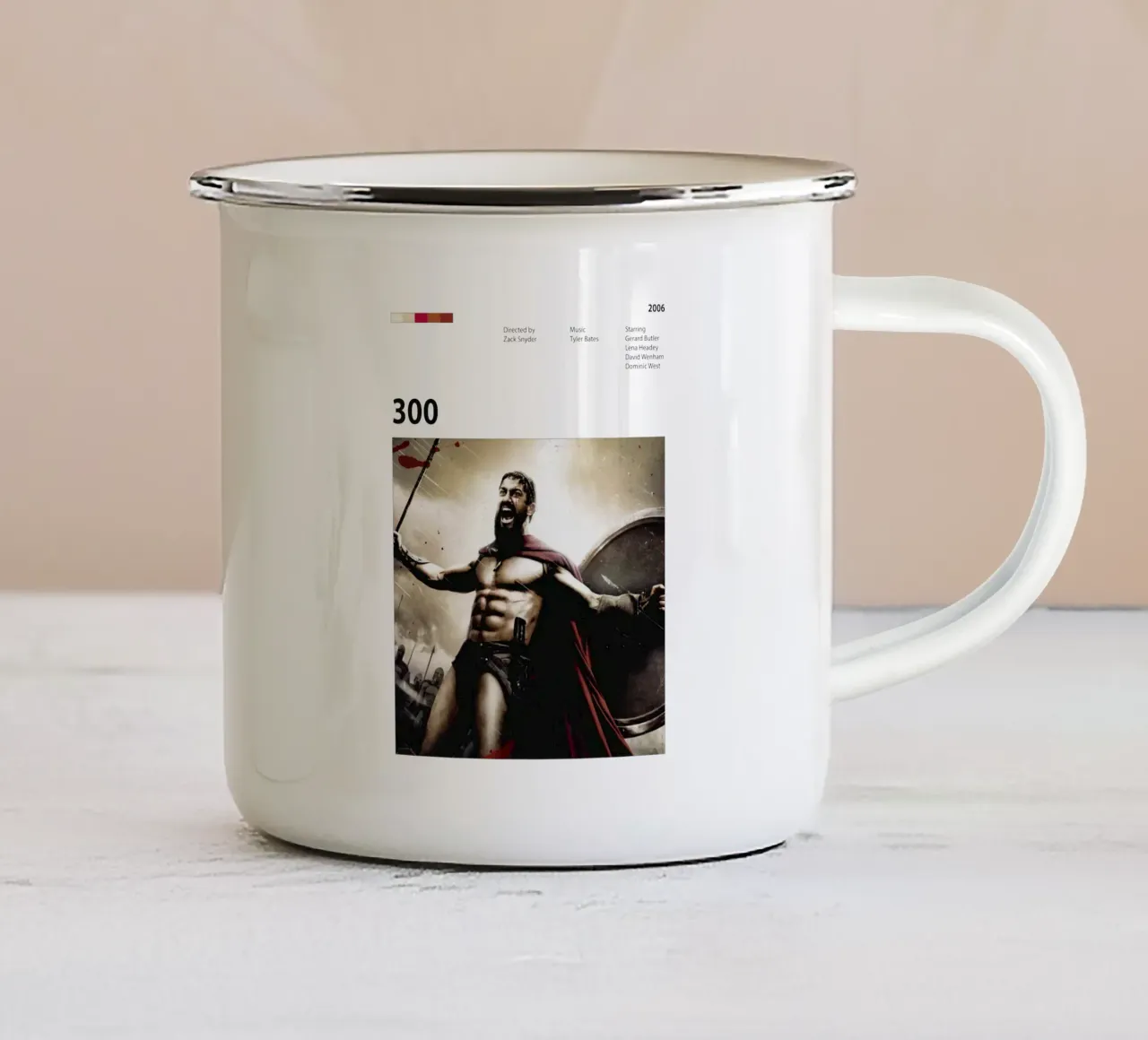 300 tazza in smalto da 🎞 The Movie Wall