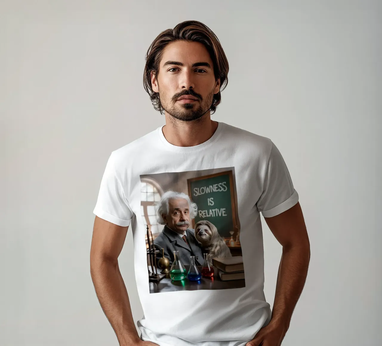 Animali e scuola: l'accidia, la lentezza è relativa t-shirt da SlothStella