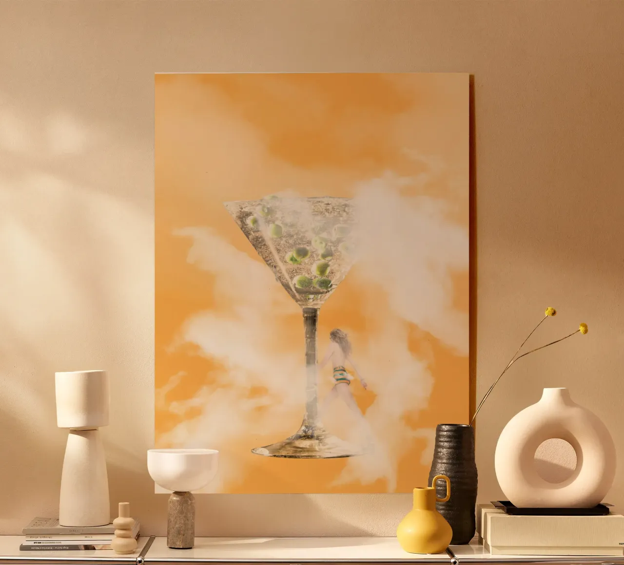 Le brouillard de la boisson plexiglas de PicturaCollage
