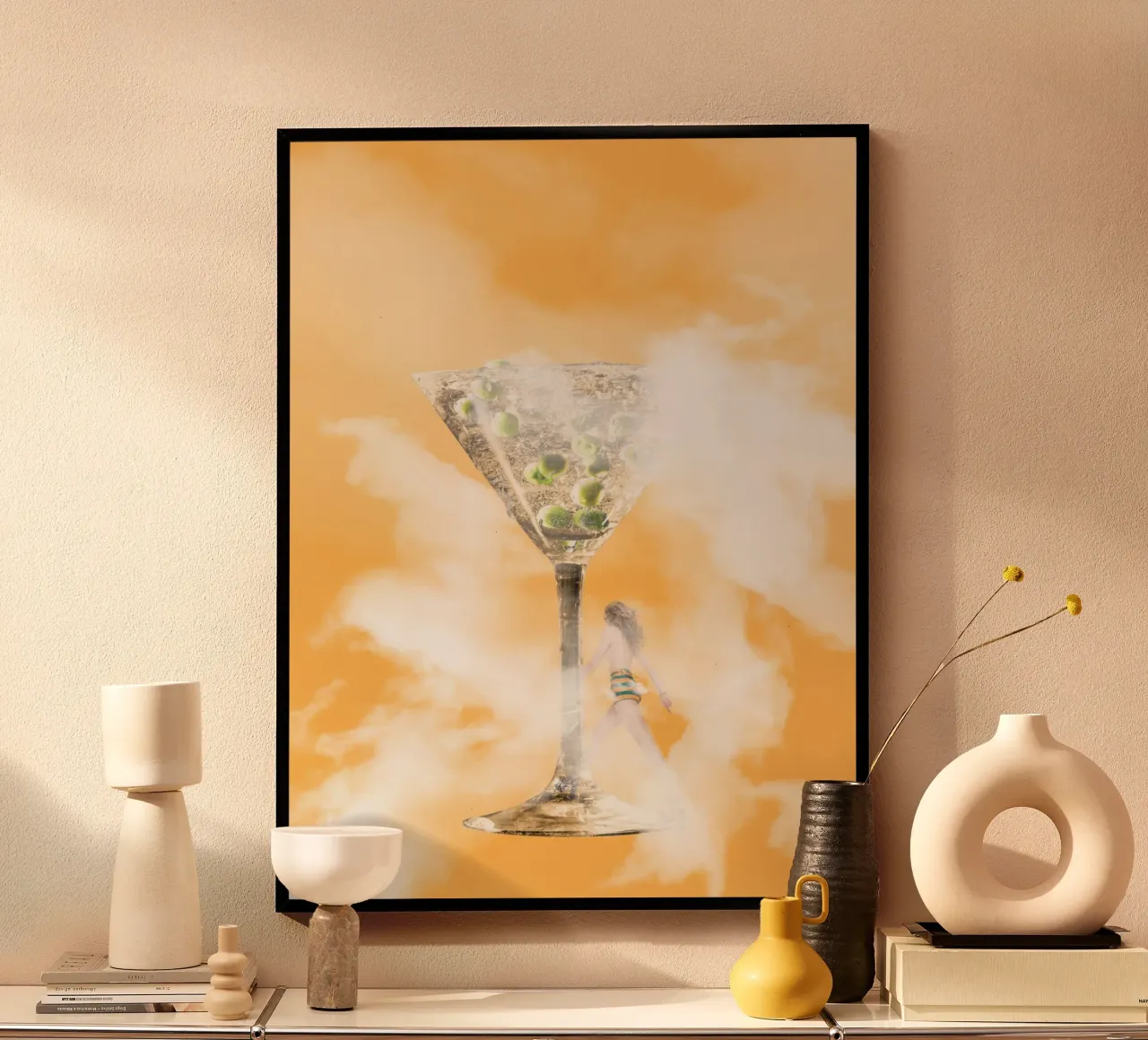 The mist of drink poster by PicturaCollage