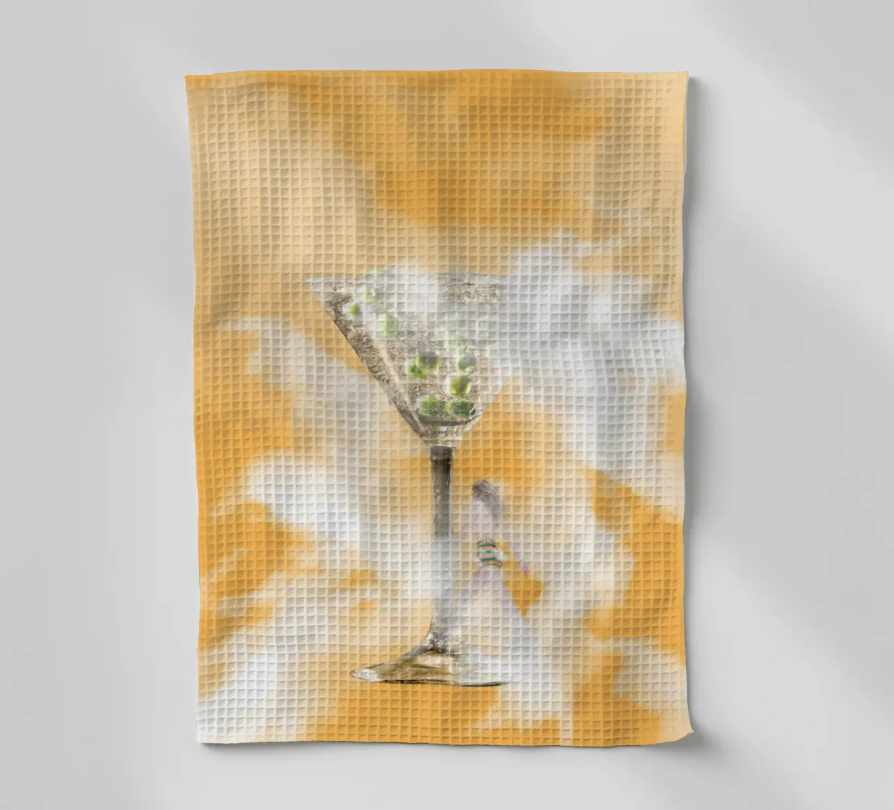 Le brouillard de la boisson torchon de PicturaCollage
