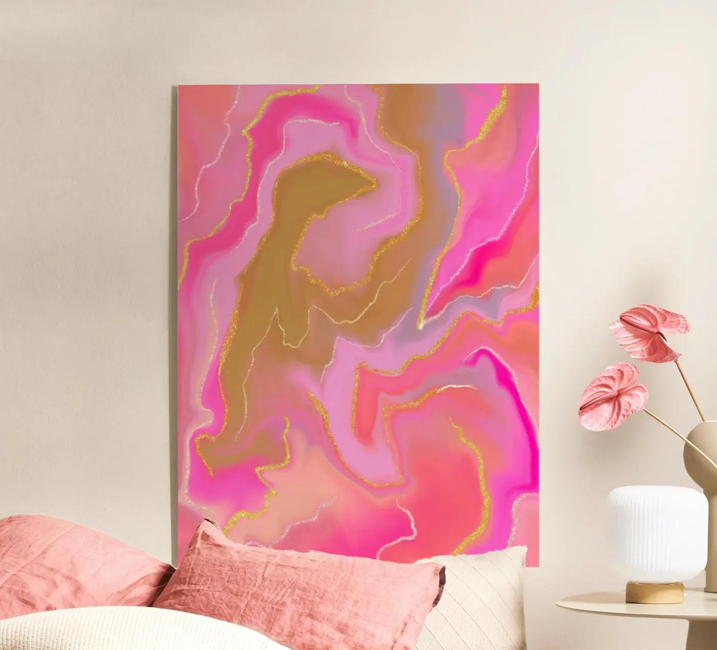 Roségold Aura plexiglass da Petra Lang