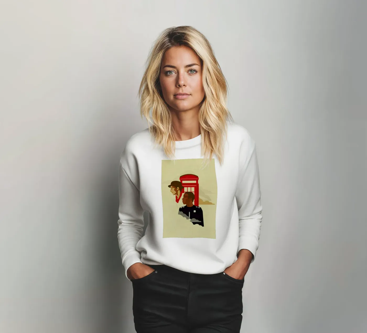 Spacetime sweatshirt by Danny Haas