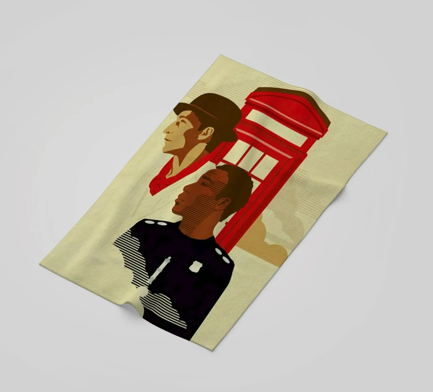 Spacetime Strandtuch von Danny Haas