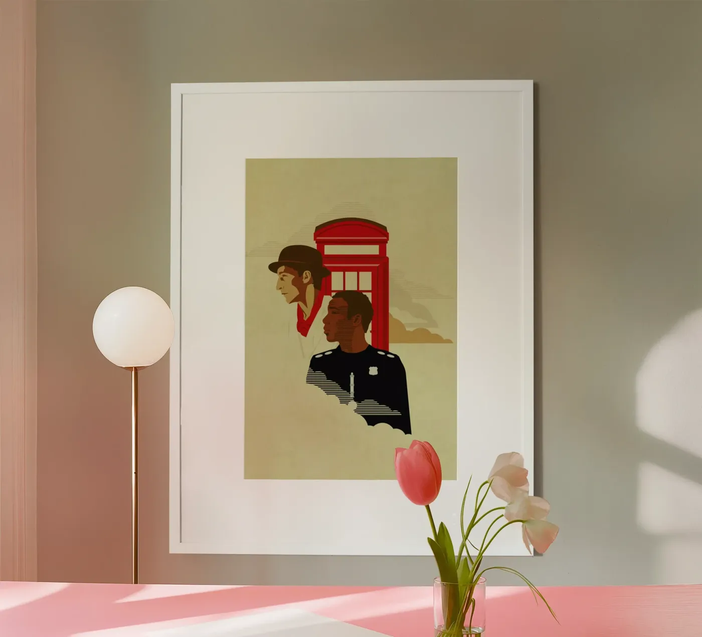 Spacetime poster van Danny Haas