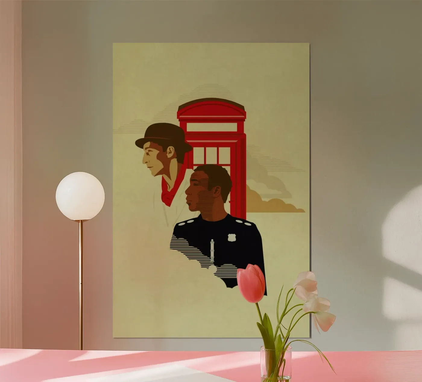 Spacetime poster van Danny Haas