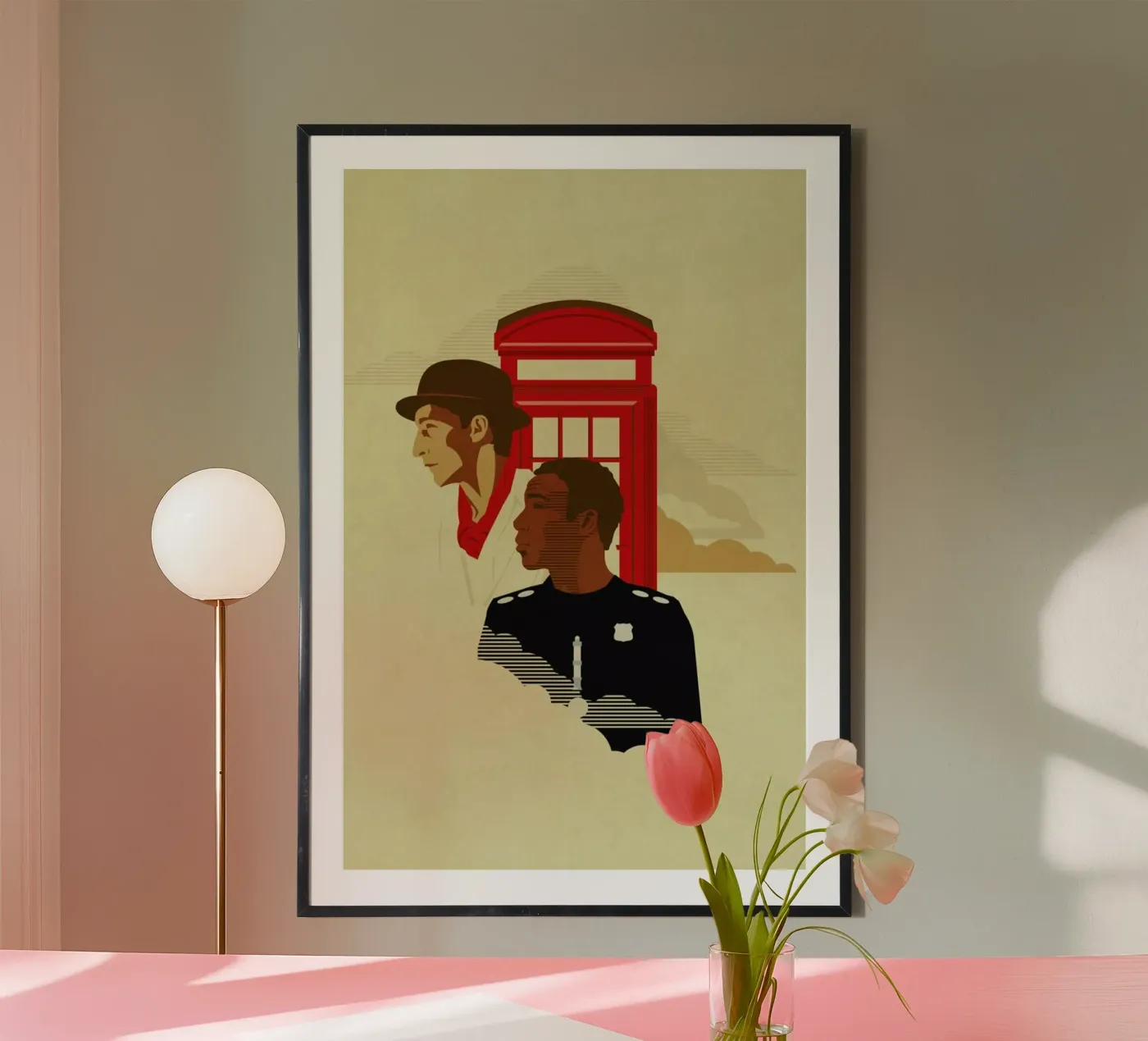 Spacetime poster van Danny Haas