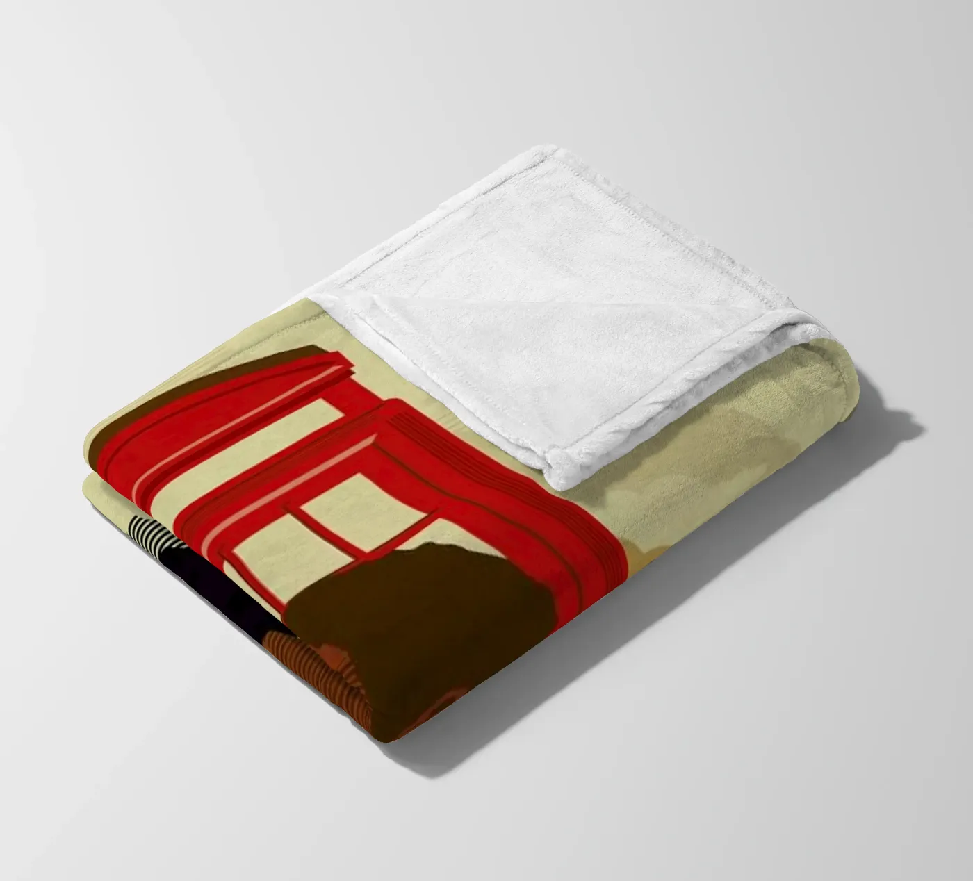 Spacetime fleece blanket by Danny Haas