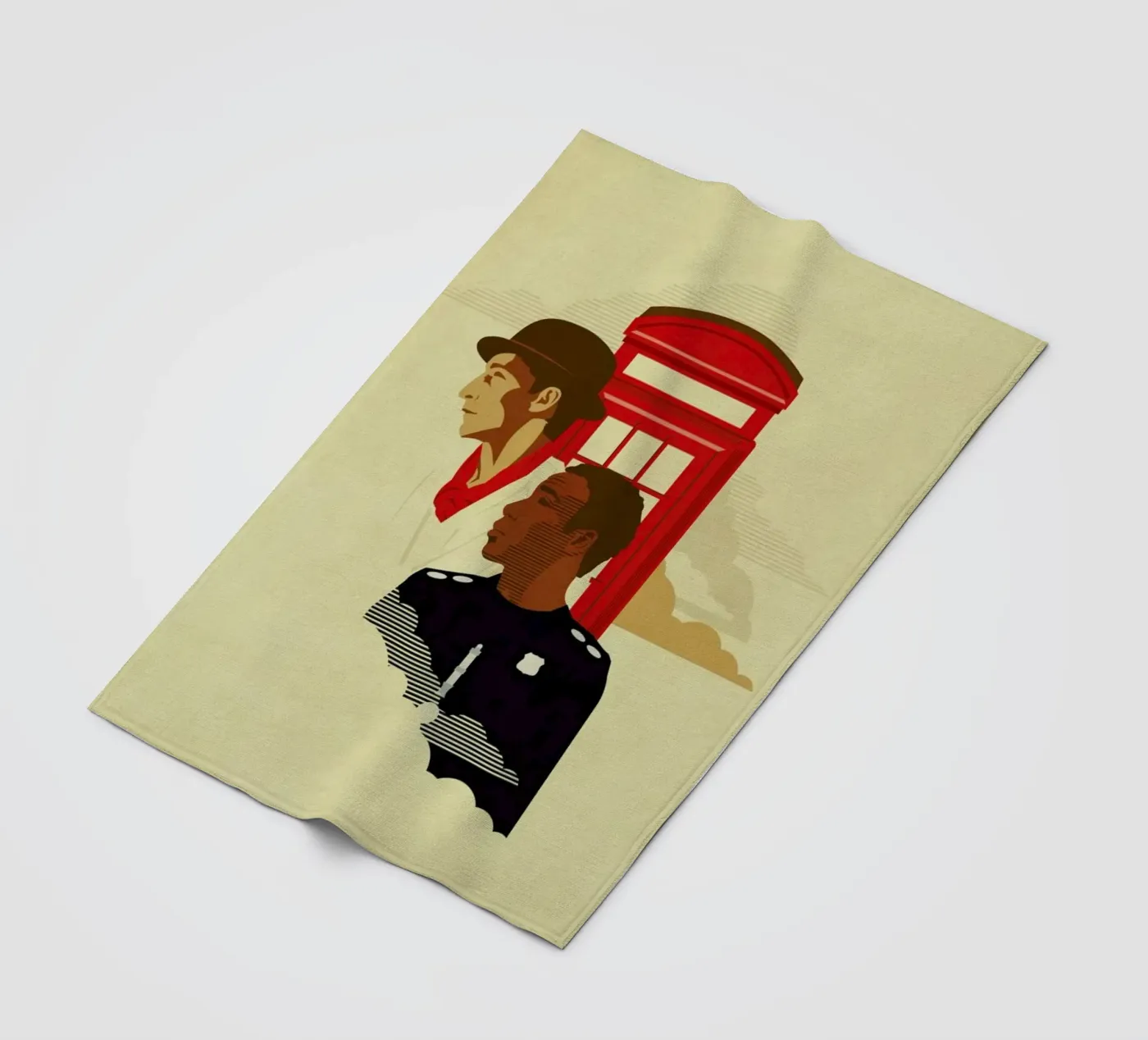 Spacetime fleece blanket by Danny Haas