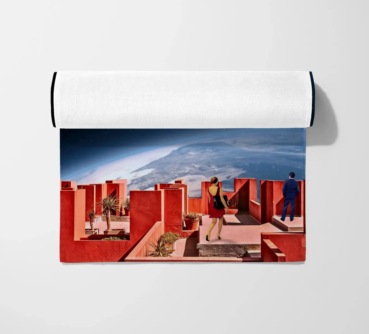 Rendez-vous on the top telo mare da PicturaCollage
