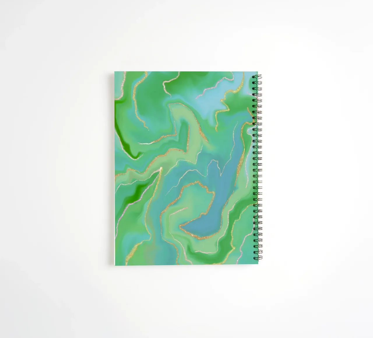 Jadeglanz spiral notebook by Petra Lang
