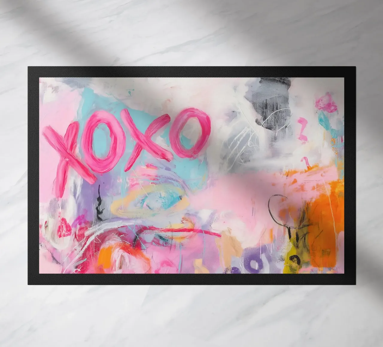 Graffiti di emozioni zerbino da Carinaprint