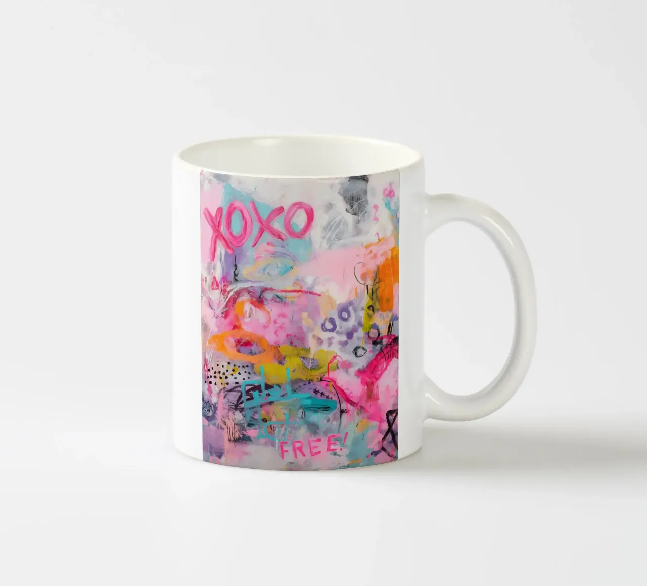 Graffiti di emozioni tazza in ceramica da Carinaprint