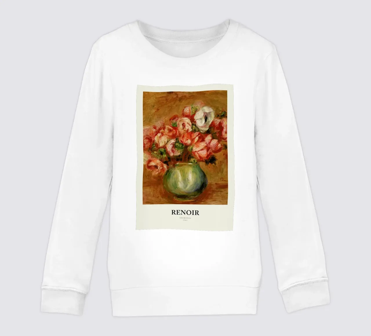 Renoir - Anemones felpa bambino da Vintage by JUNIQE