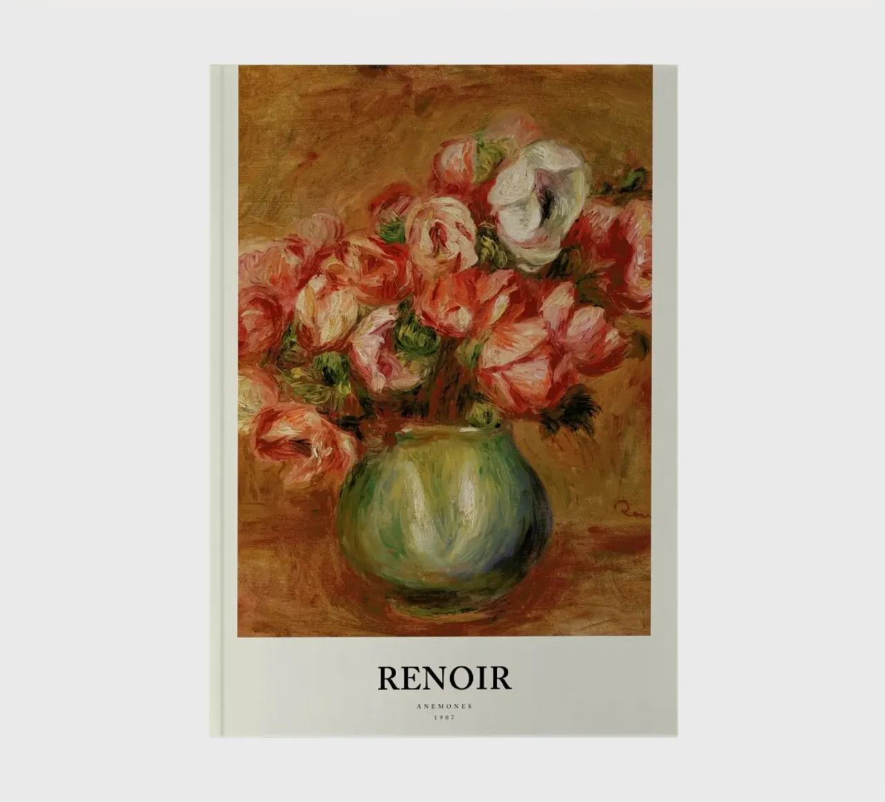 Renoir - Anemones notebook by Vintage by JUNIQE