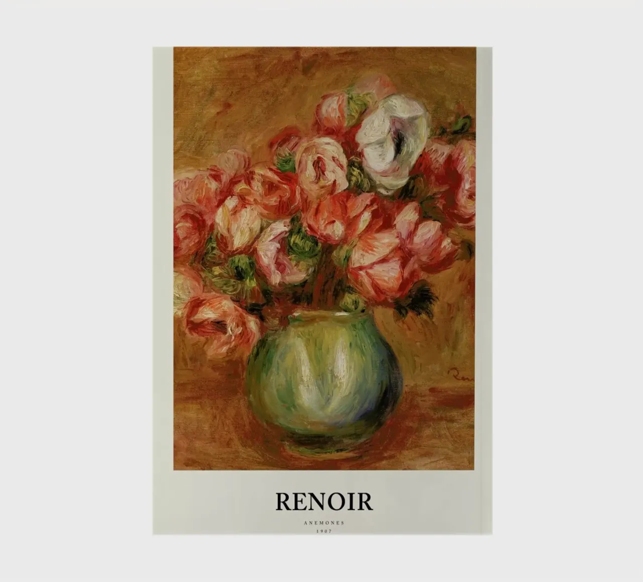 Renoir - Anemones notebook by Vintage by JUNIQE