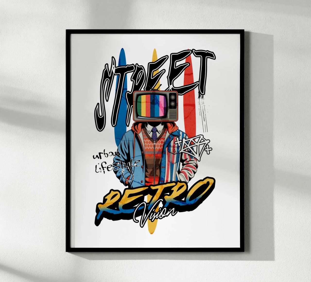 Street Retro Vibes hahnemühle de artelevenstudio