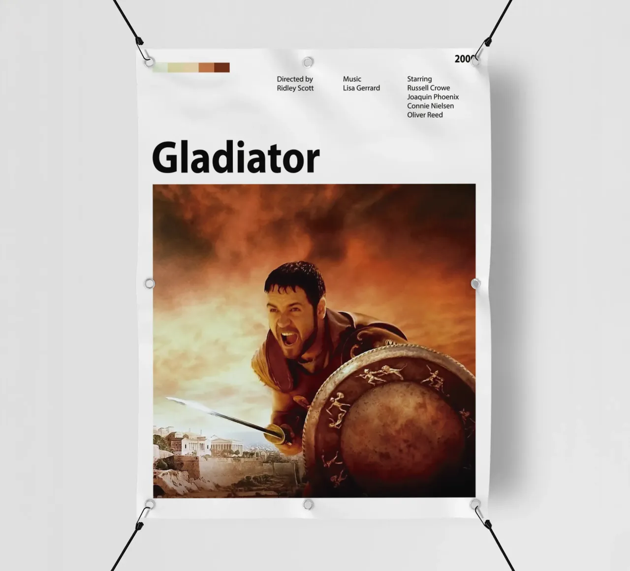 Gladiator telo in pvc da The Movie Wall
