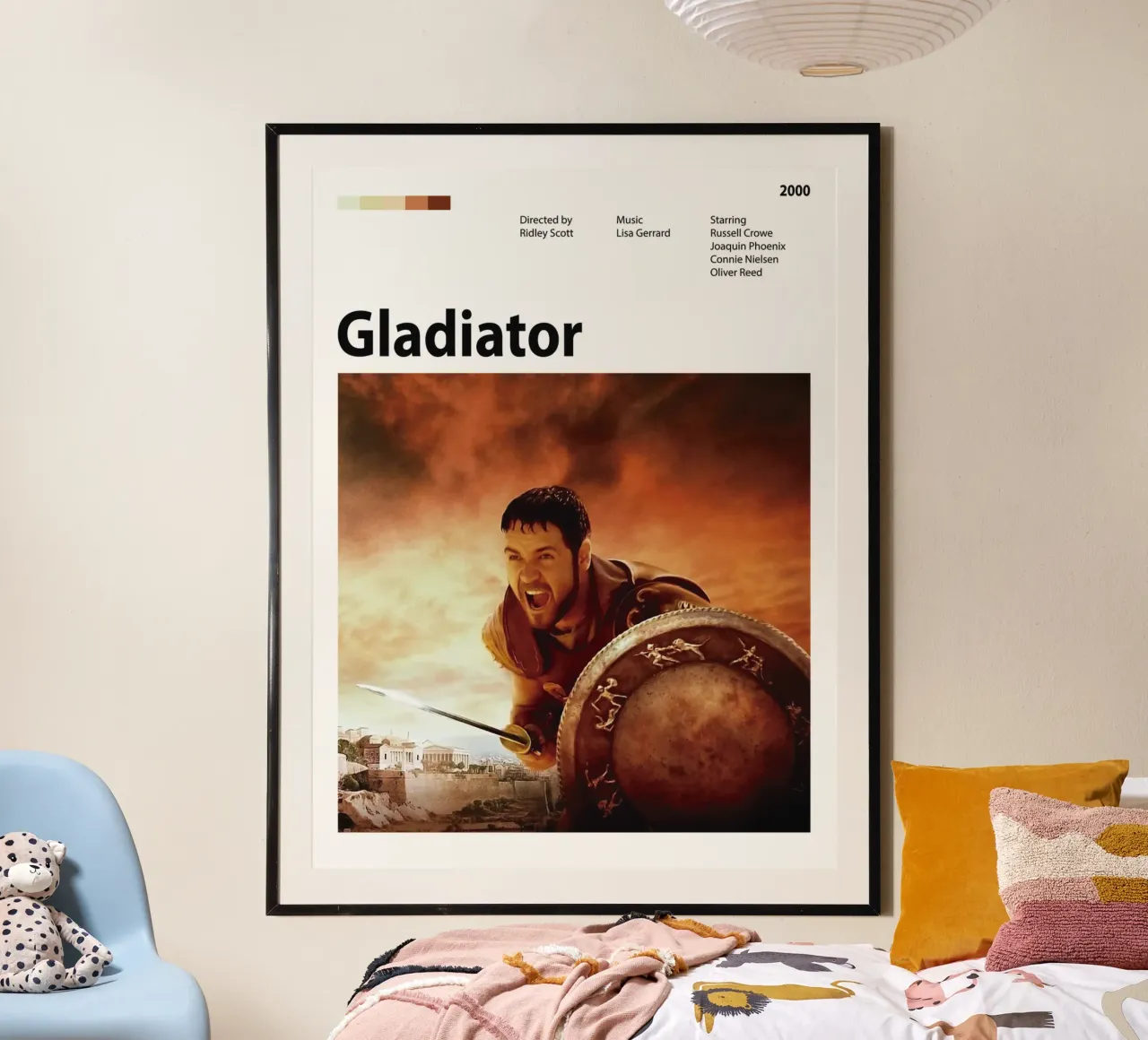 Gladiator carta hahnemühle da The Movie Wall