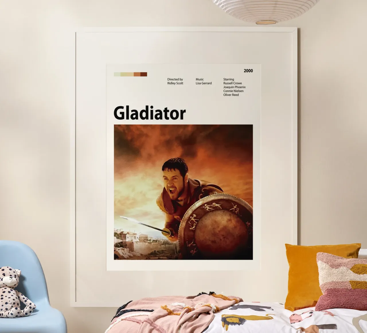 Gladiator carta hahnemühle da The Movie Wall