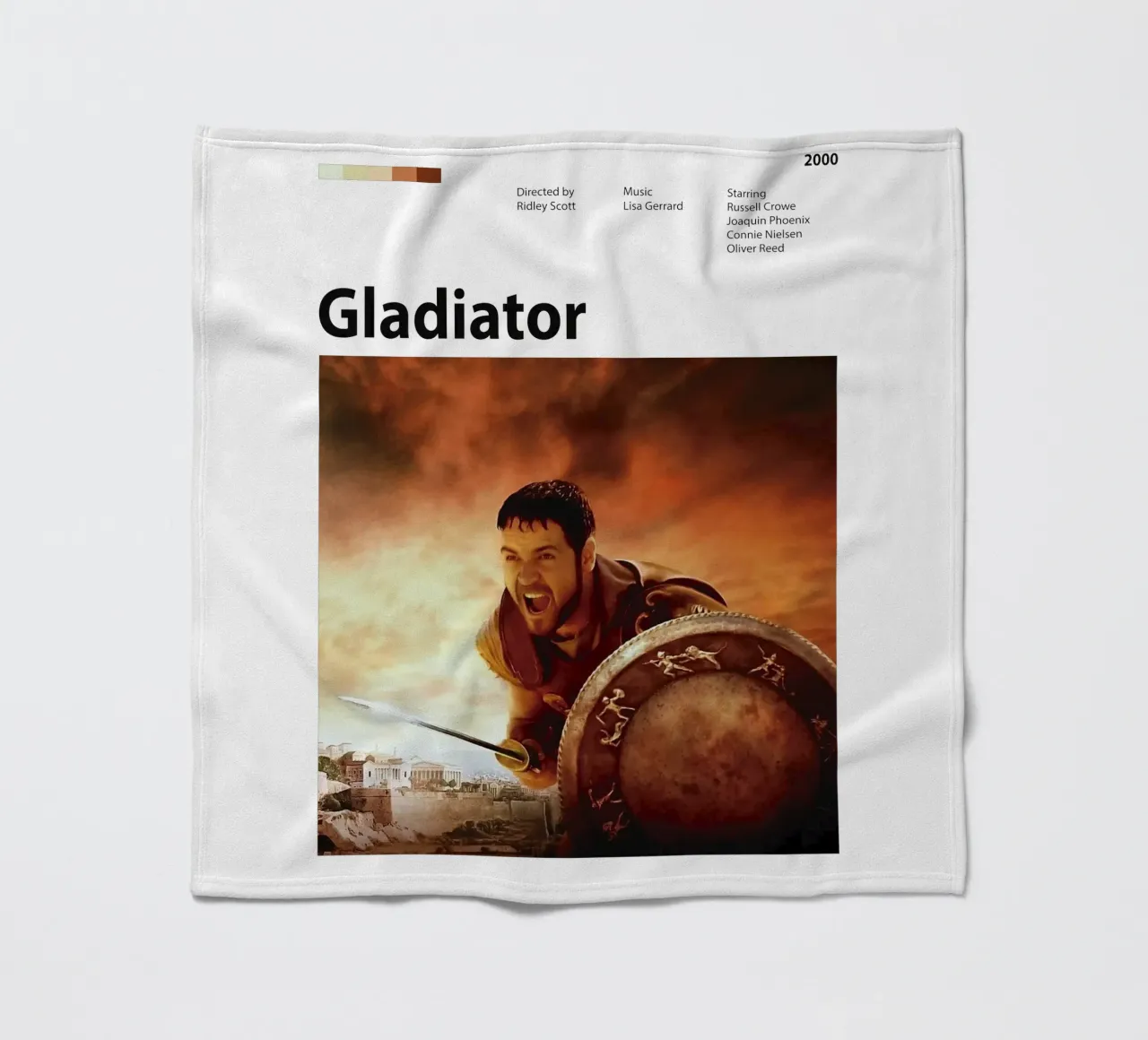 Gladiator coperta in pile da The Movie Wall