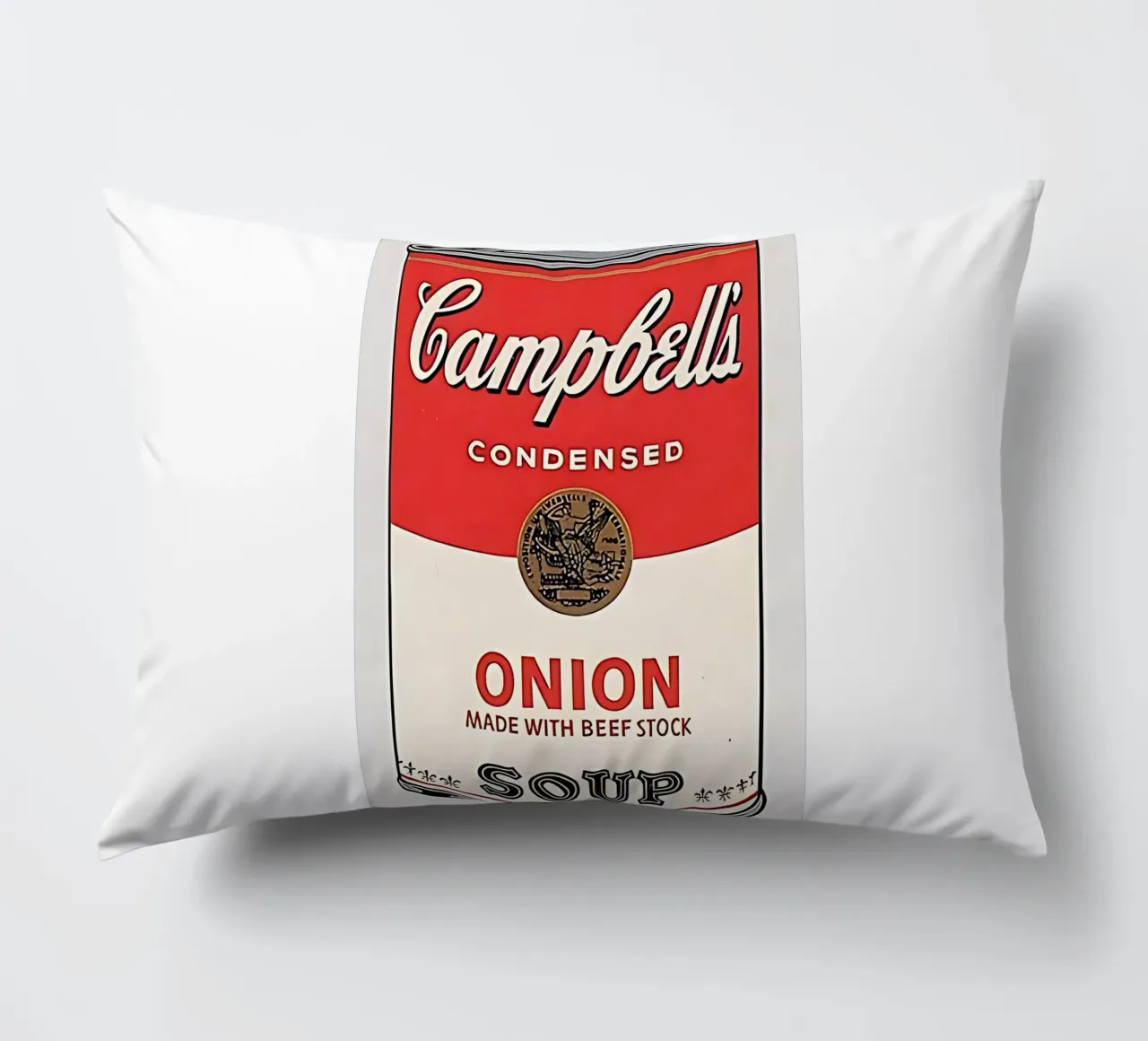 Andy Warhol - Lattina di zuppa Campbell's (cipolla) 1962 cuscino da tokovictory