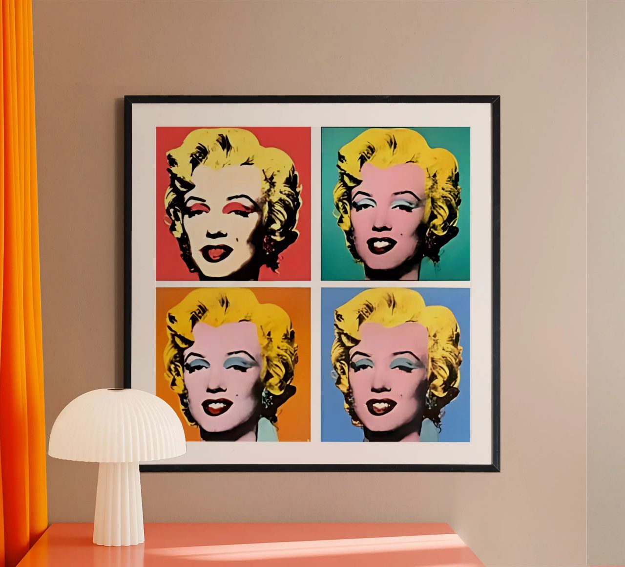 Shot Marilyns par Andy Warhol 1964 poster de tokovictory