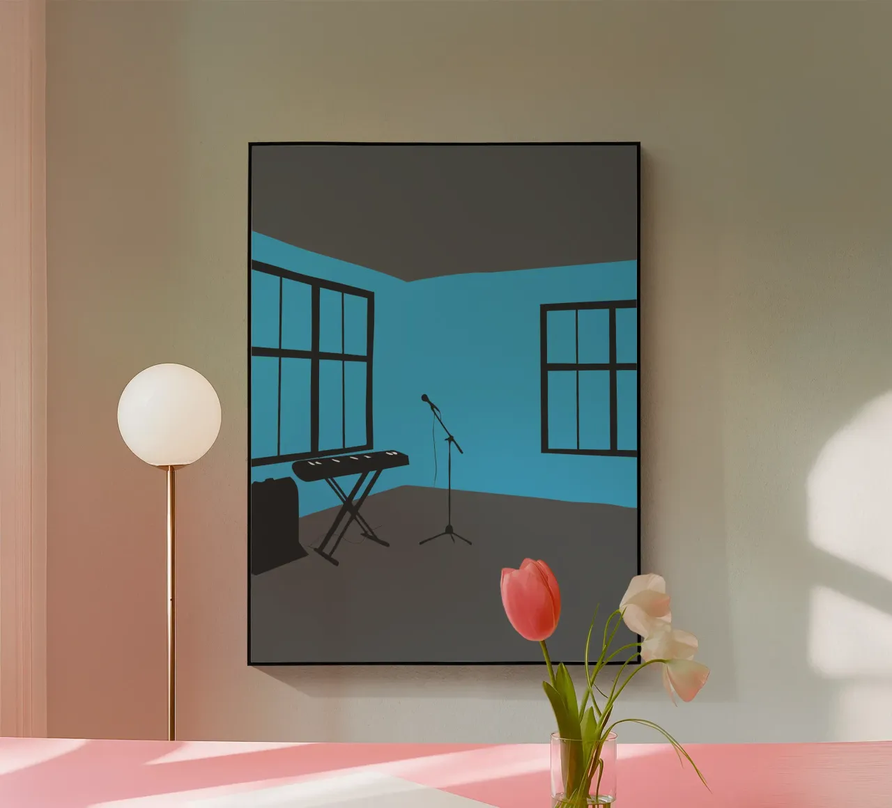 Studio musicale plexiglass da MUSIC EDITION