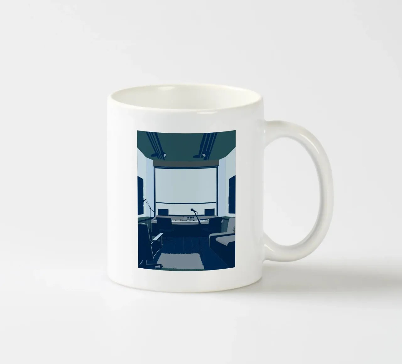 Studio musicale tazza in ceramica da MUSIC EDITION