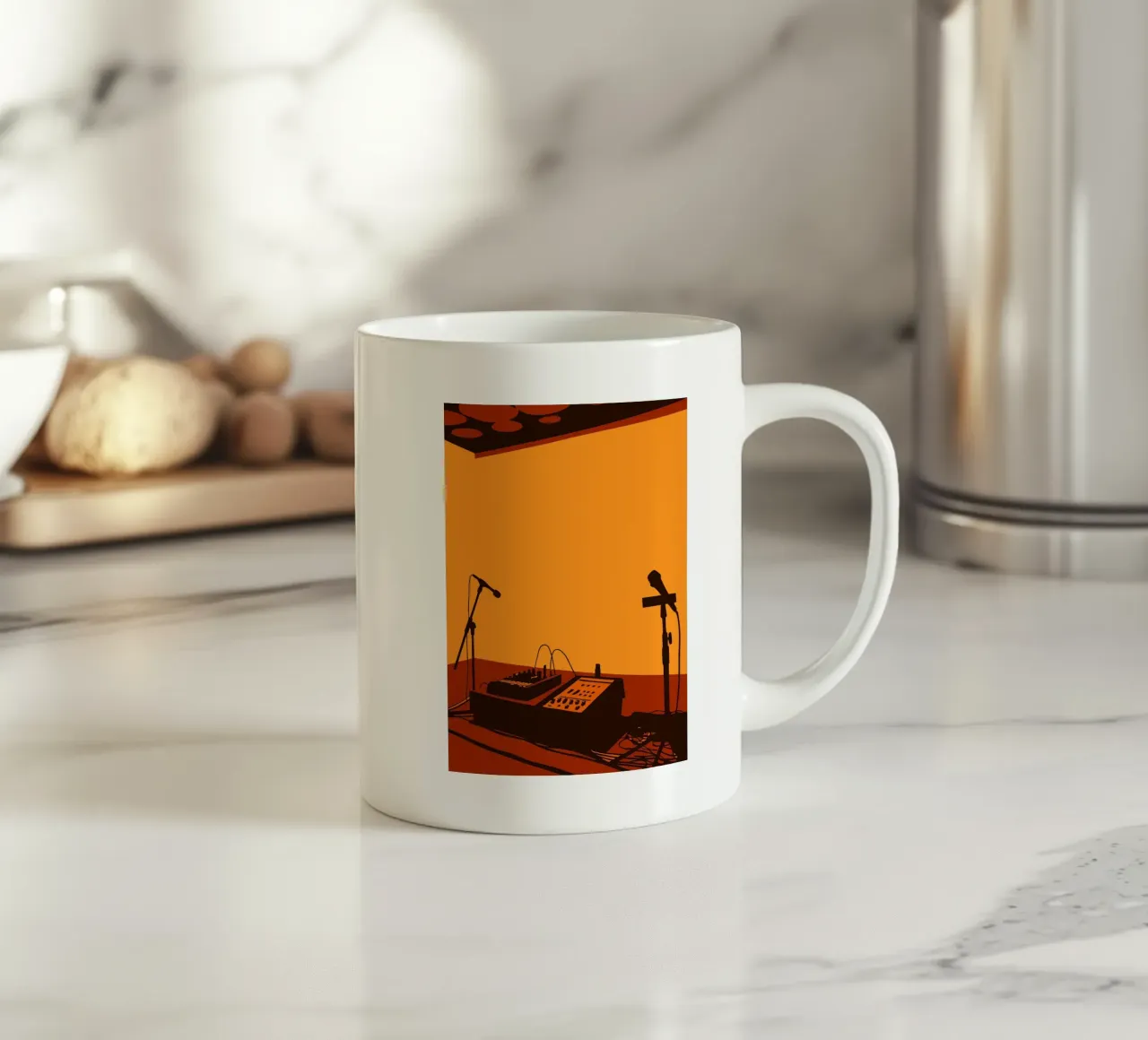 Studio musicale tazza in ceramica da MUSIC EDITION