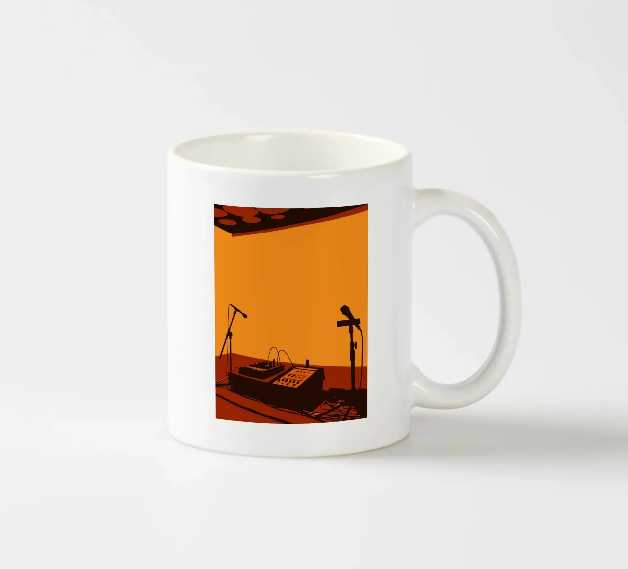 Studio musicale tazza in ceramica da MUSIC EDITION