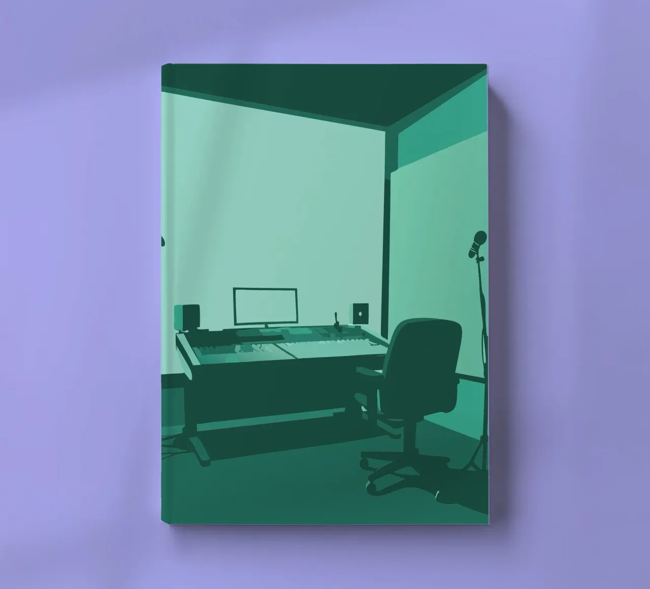 Music Studio notebook by MUSIC EDITION