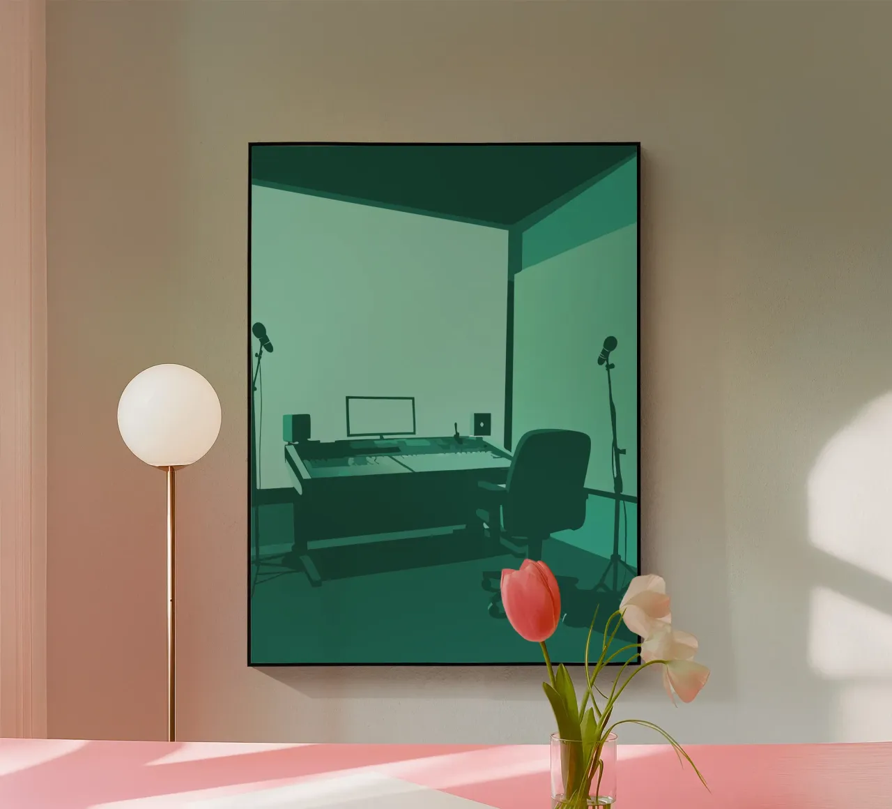 Studio musicale plexiglass da MUSIC EDITION