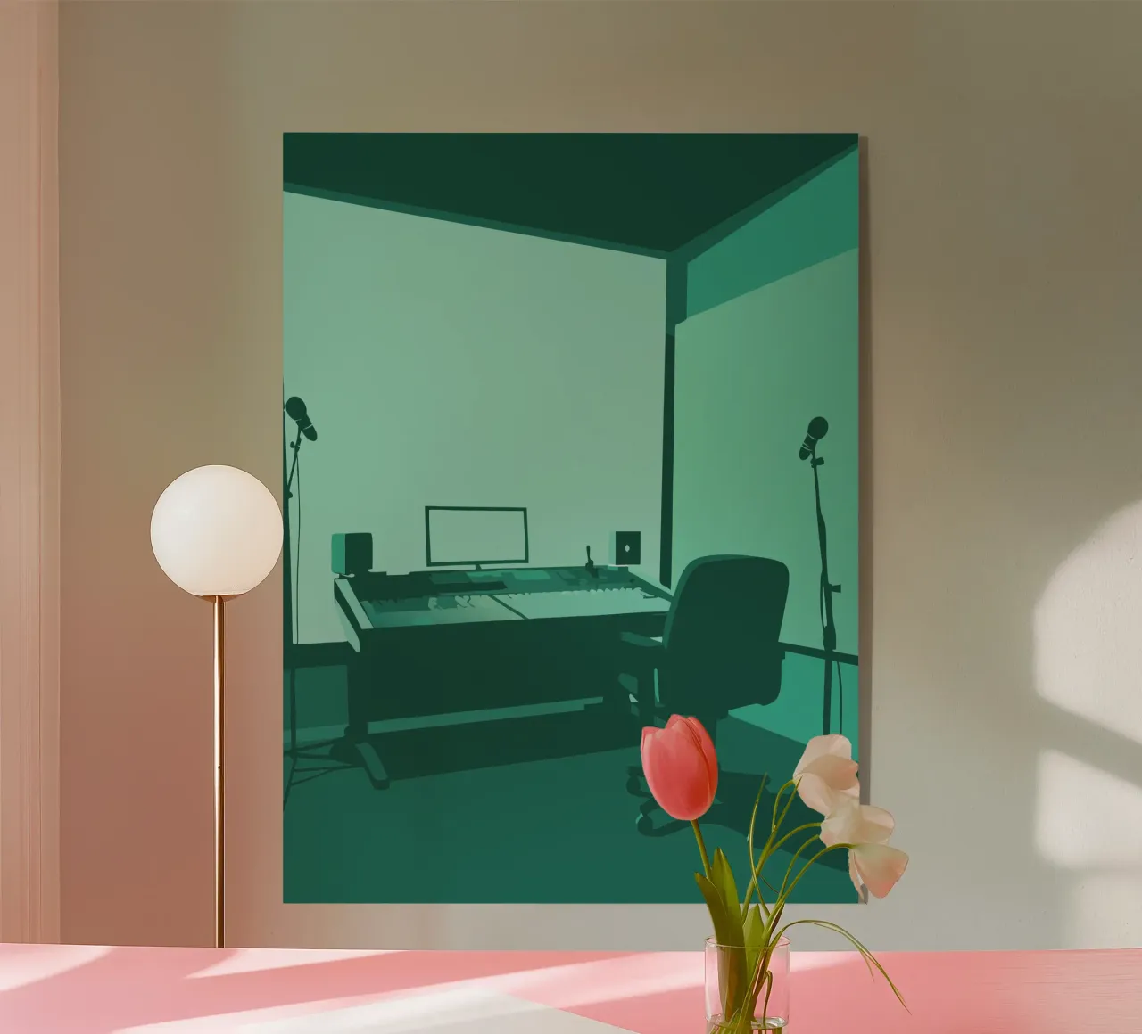 Studio musicale plexiglass da MUSIC EDITION