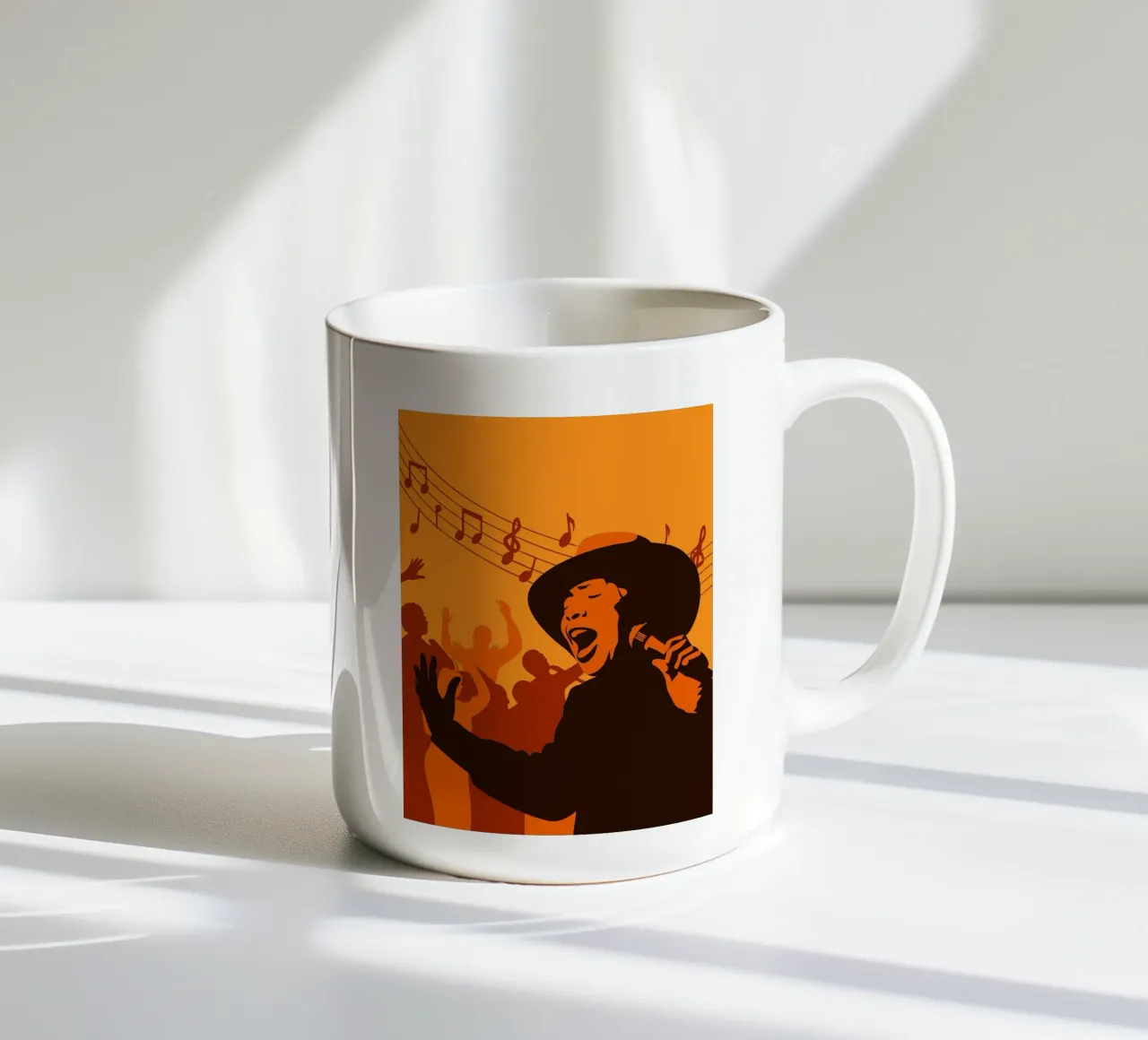 Studio musicale tazza in ceramica da MUSIC EDITION