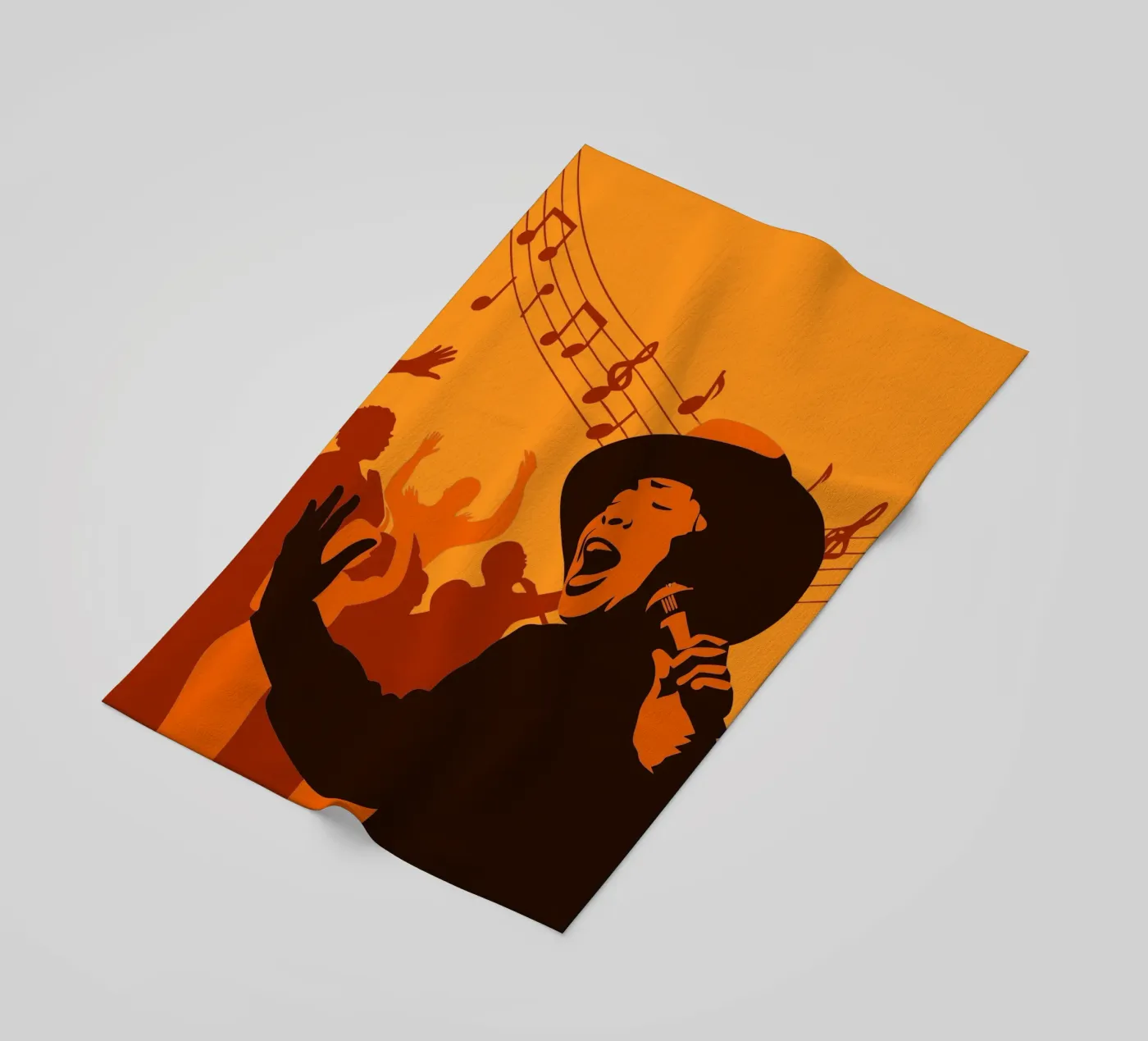 Studio musicale telo mare da MUSIC EDITION