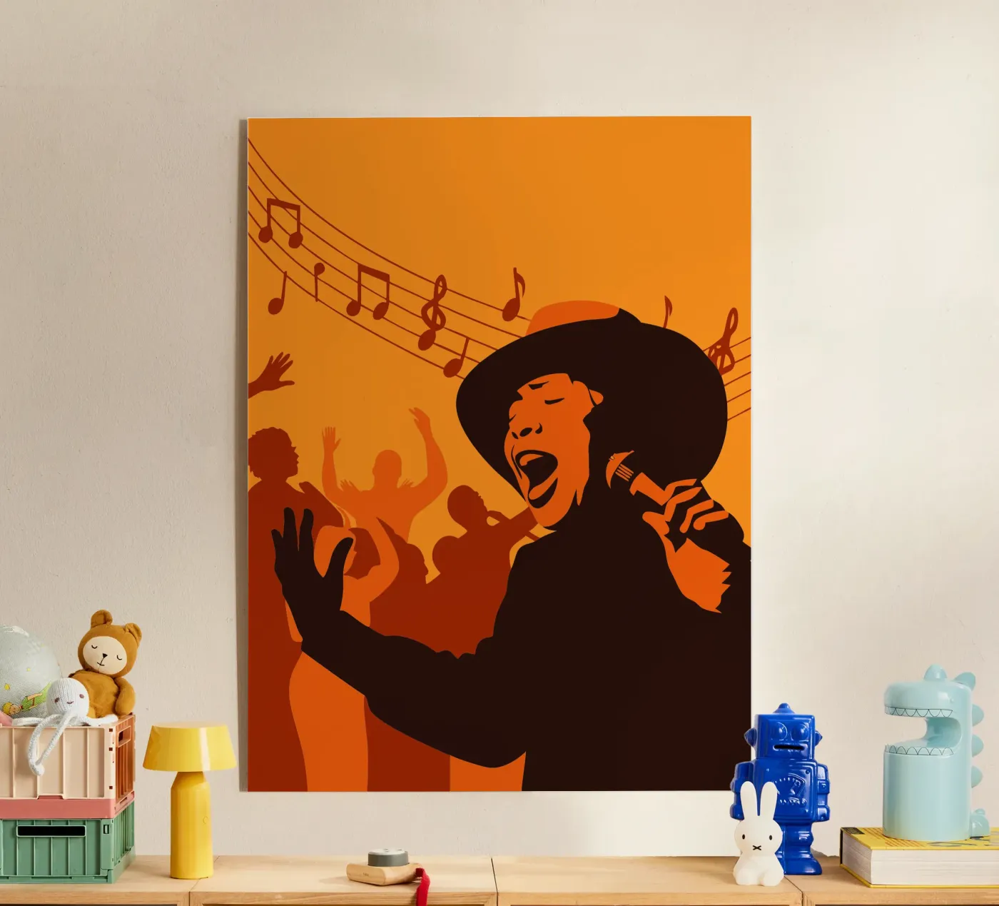 Musikstudio Acryl-Glas von MUSIC EDITION