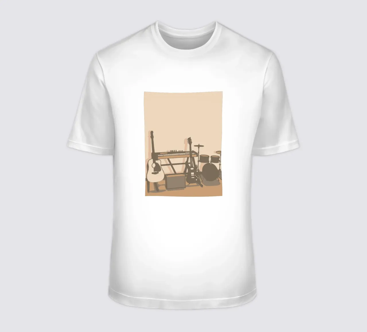 Studio musicale t-shirt da MUSIC EDITION