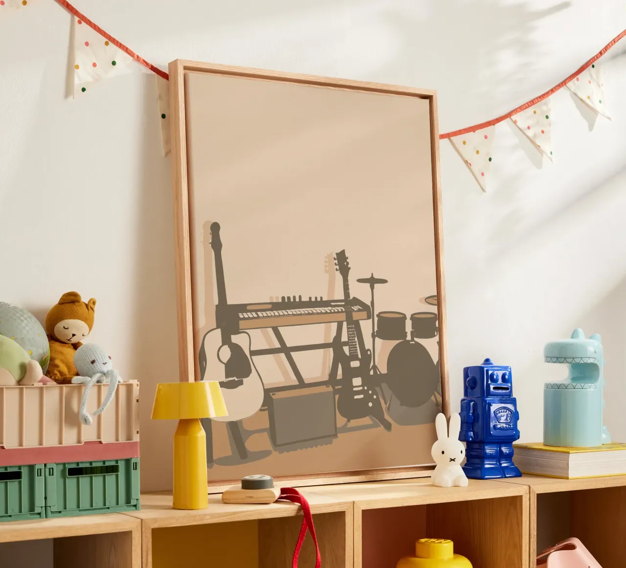 Studio musicale tela con Cornice a cassetta da MUSIC EDITION