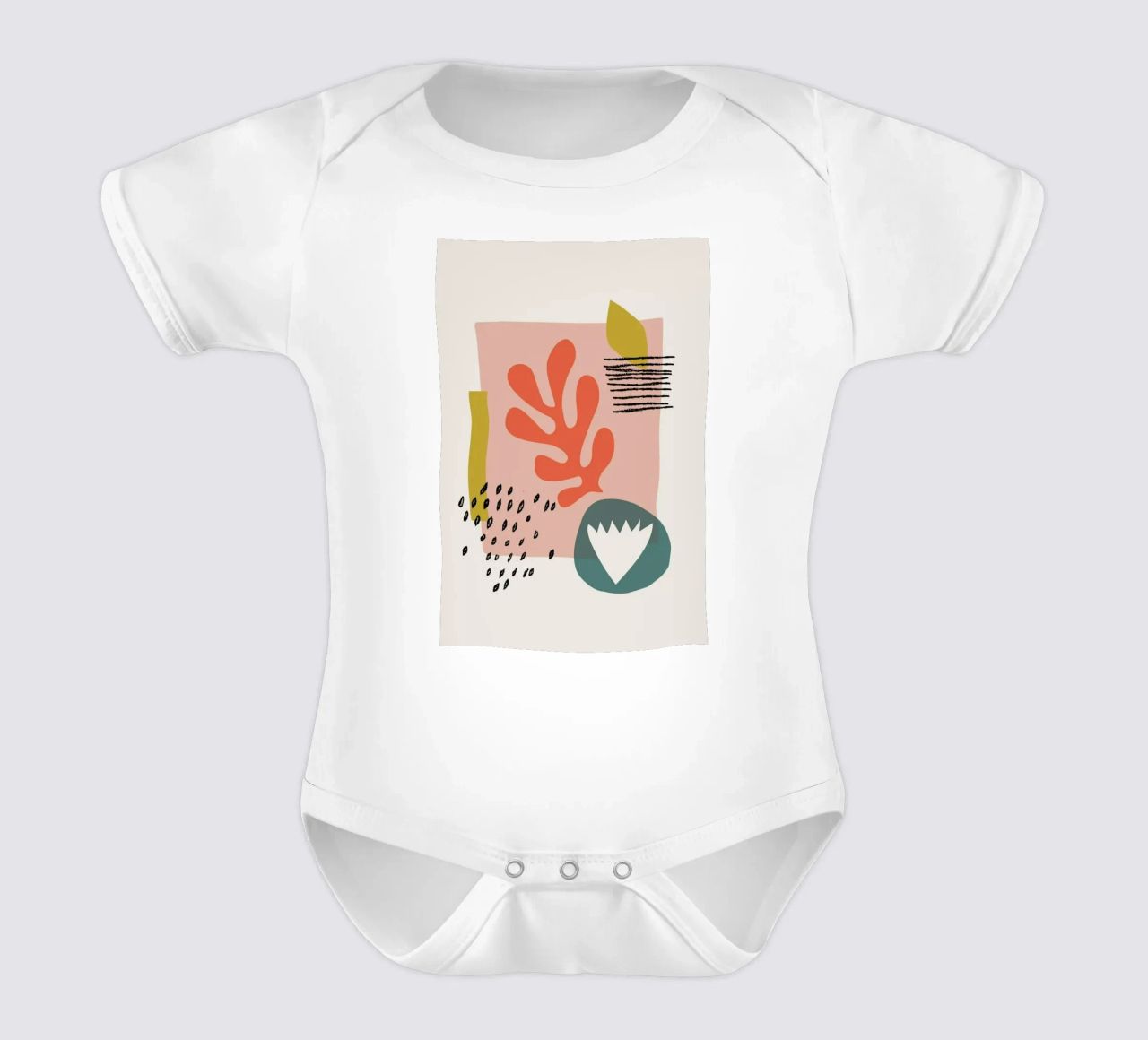Spring II body neonato maniche corte da Pure
