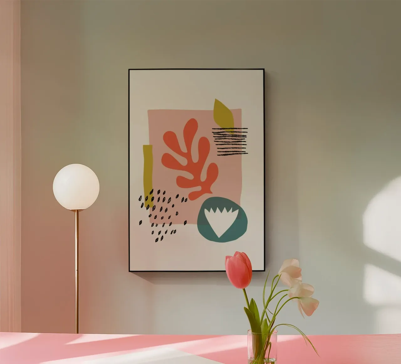 Spring II acrylic glass by Pure