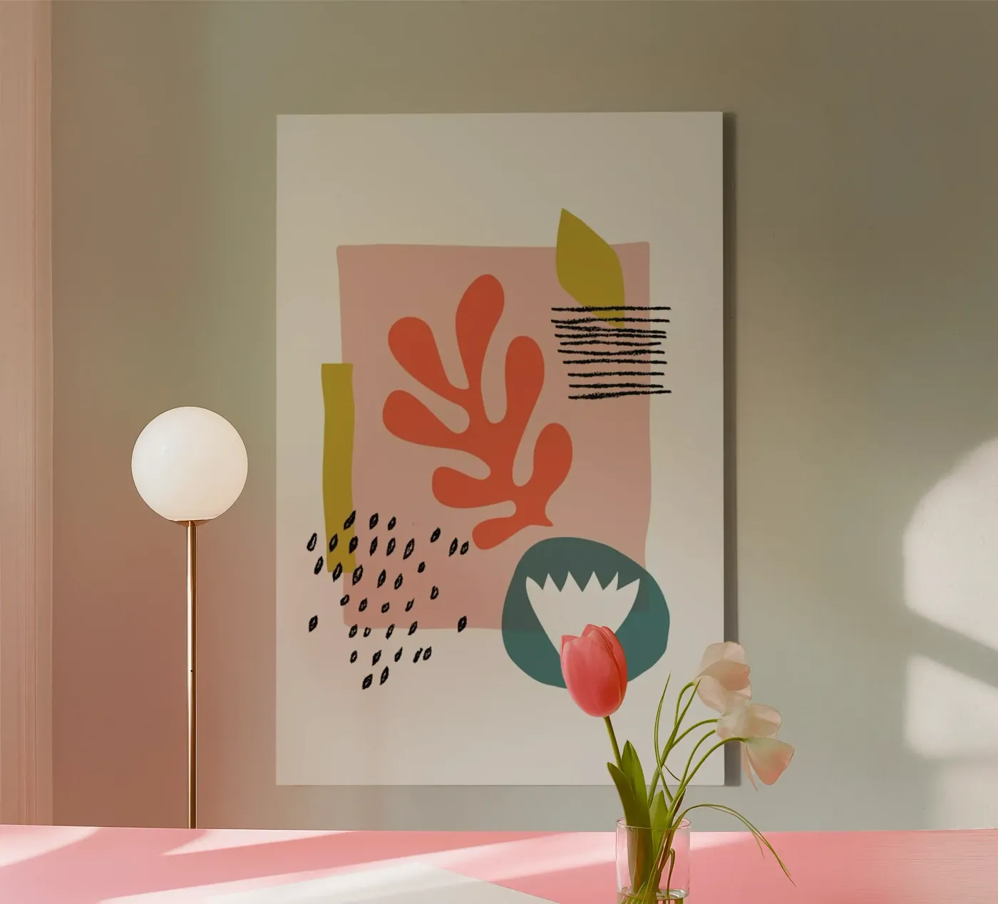 Spring II canvas by Pure