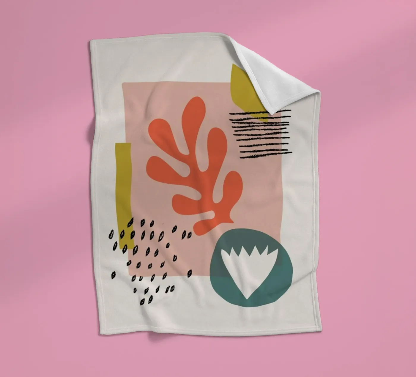 Spring II fleecedeken van Pure