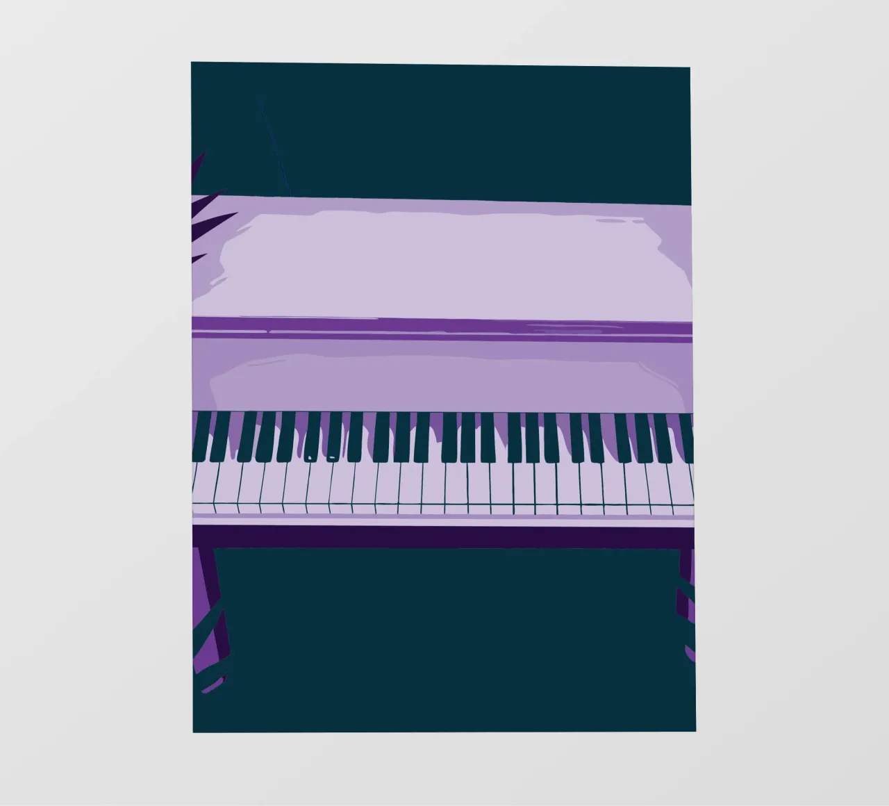 Plan backlit folie van MUSIC EDITION