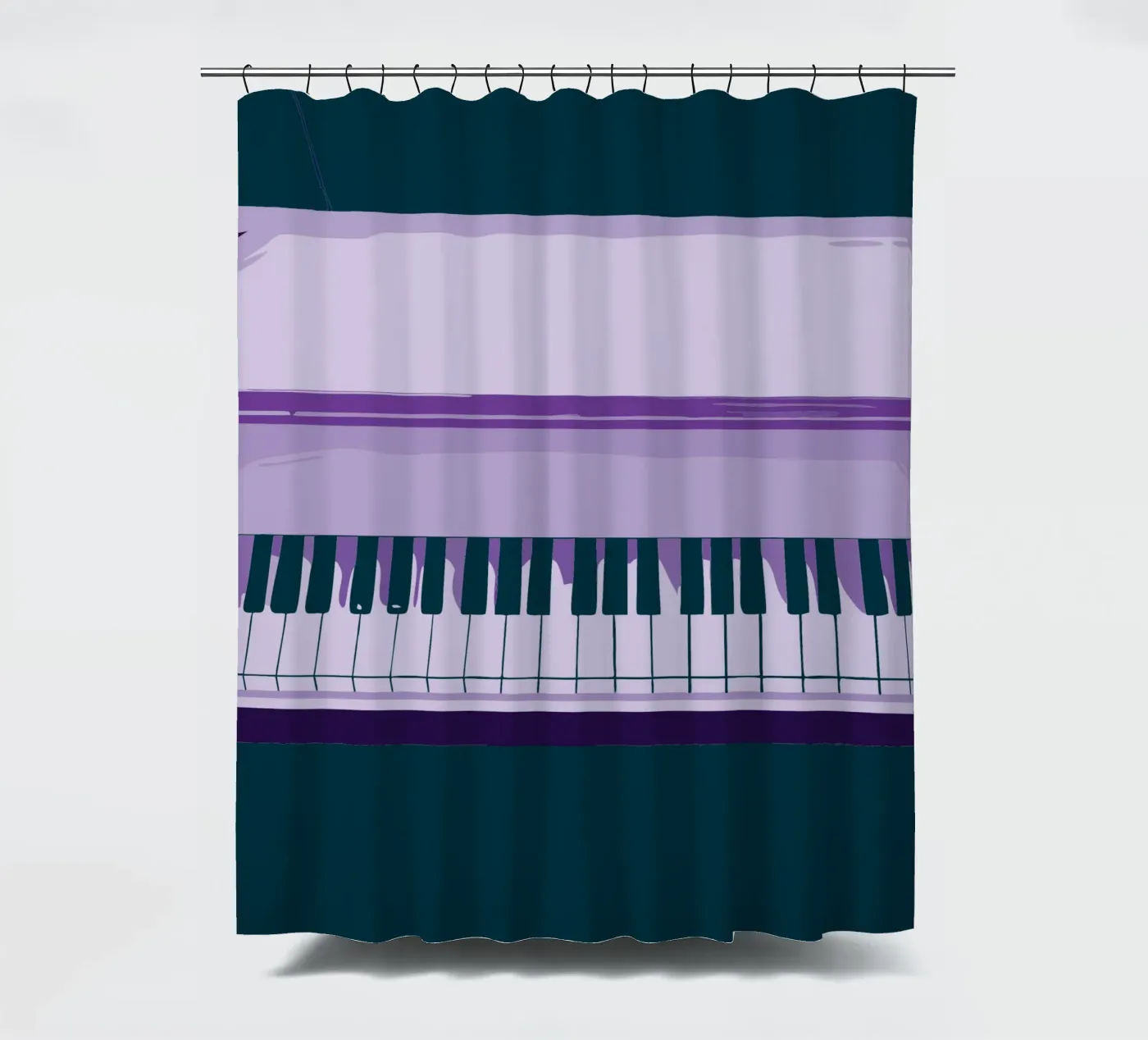 Plan douchegordijn van MUSIC EDITION