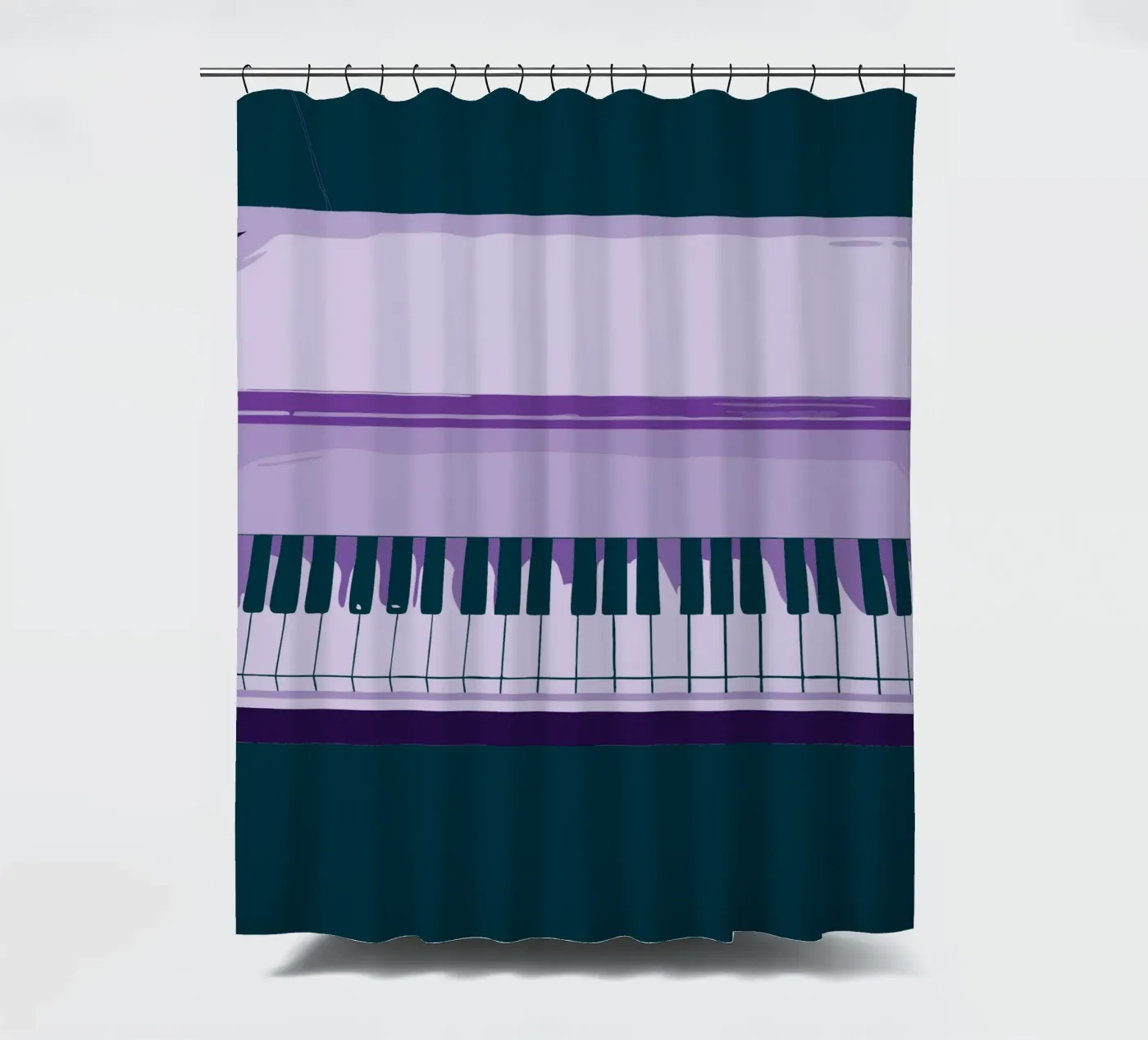 Plan douchegordijn van MUSIC EDITION