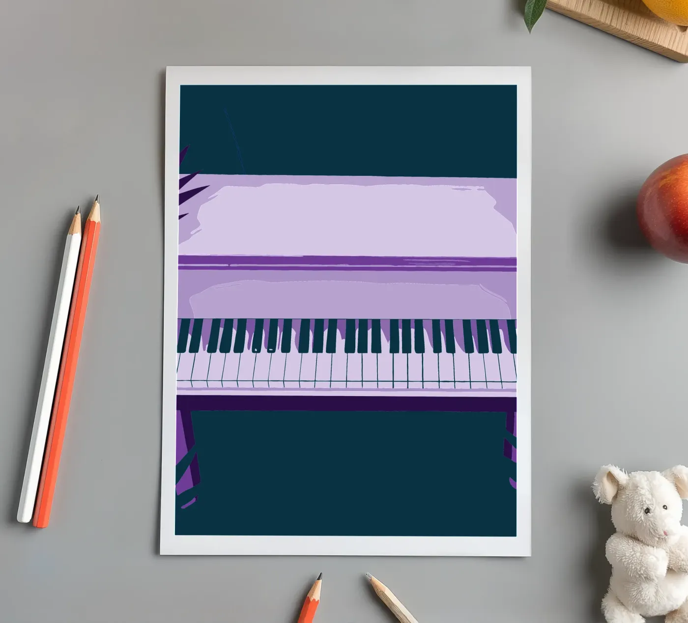 Plan sticker sheet by MUSIC EDITION
