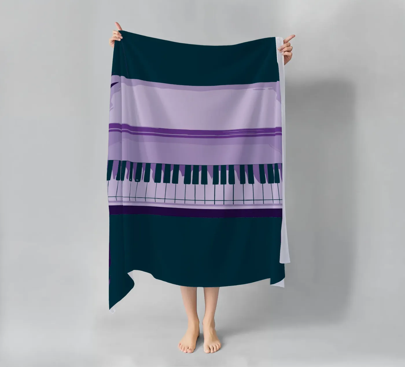 Plan strandhanddoek van MUSIC EDITION