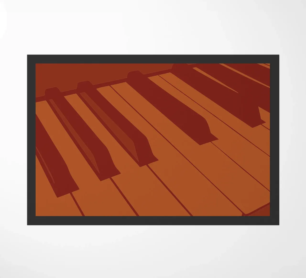 Plan Fußmatte von MUSIC EDITION